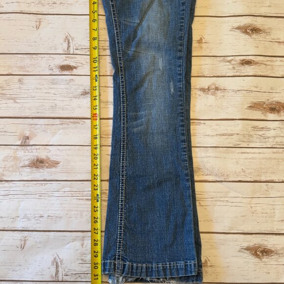 Hydraulic Metro Bootcut Jeans | Juniors 13/14 | Y2K Low Rise Retro Denim - Picture 8 of 8